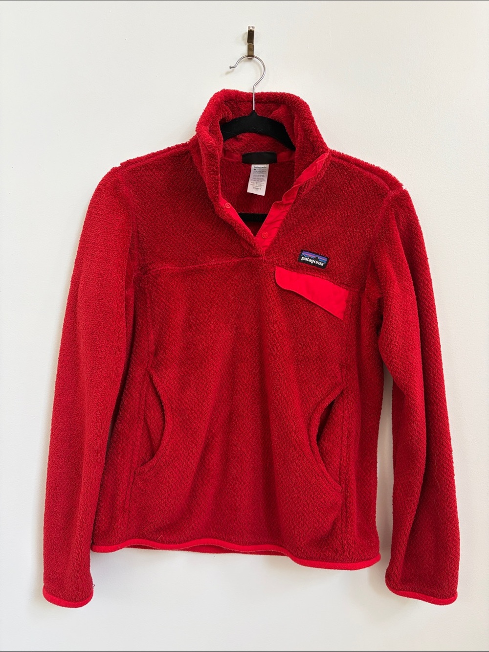 Patagonia Red Synchilla Fleece Pullover